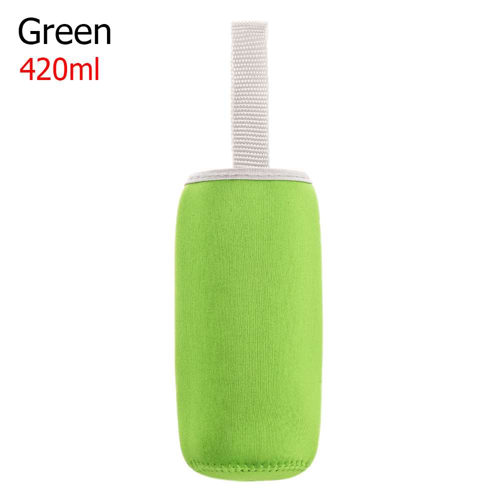 Outdoor Sport Glass Water Bottle - Bolsa Esportiva para Exterior, Capa Portátil