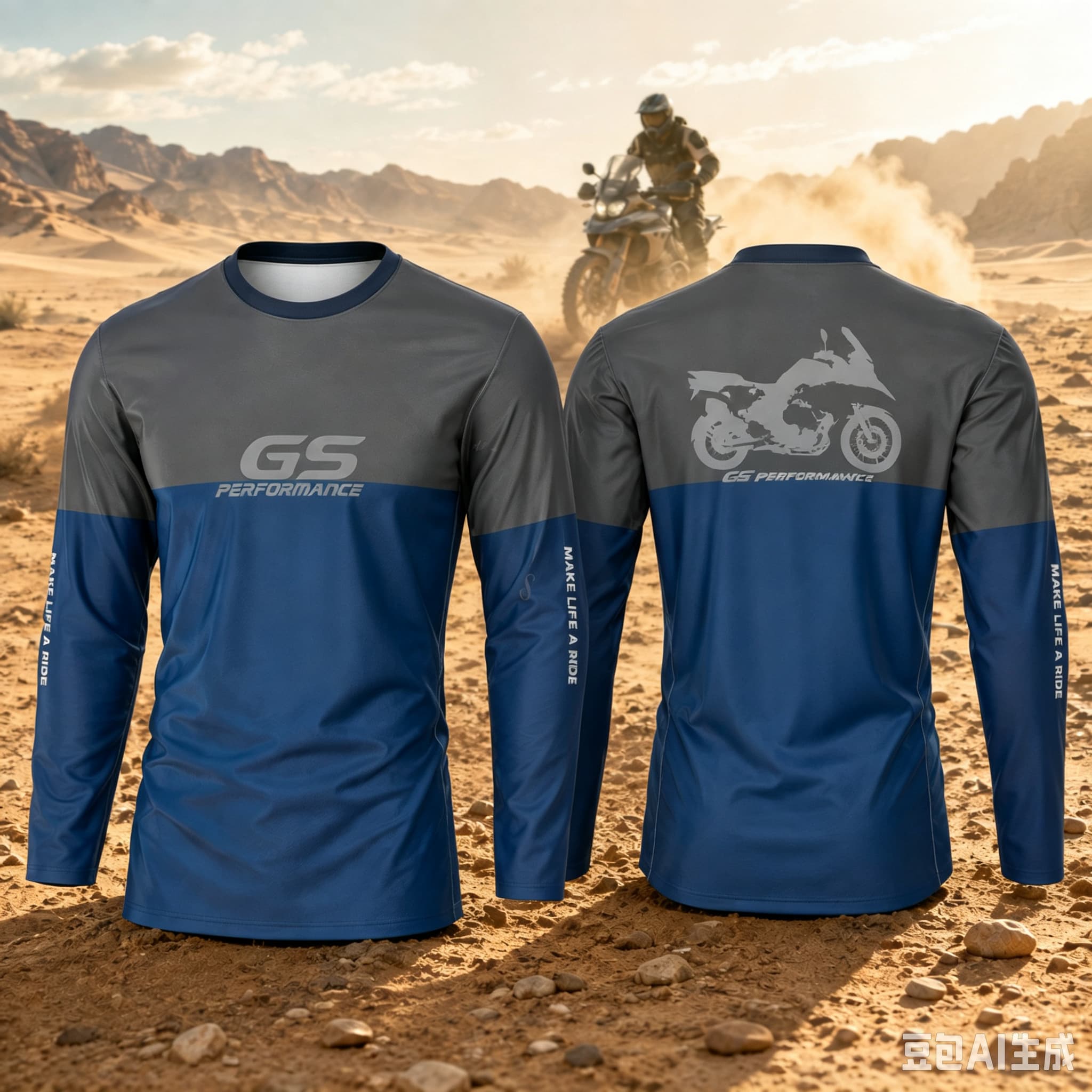 Outdoor Sports Adventure - Camisa de Manga Longa para Motocicleta