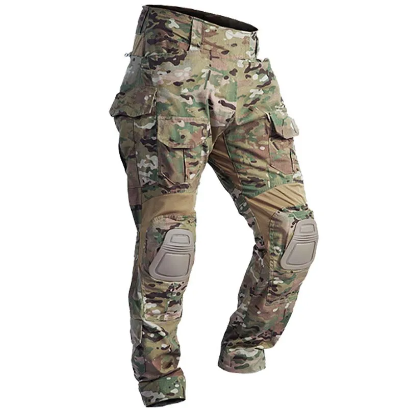 Outdoor Sport Climbing Gear - G3 calças de combate + almofadas