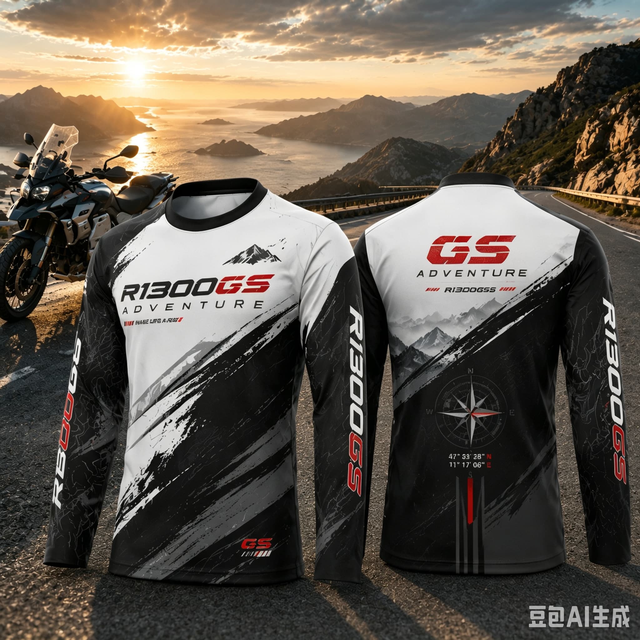 Camisa de Manga Longa para Mot - Outdoor Sports Adventure avaliação e preço